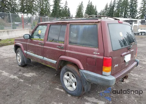 2000 Jeep Cherokee Sport z USA, uszkodzony, nr VIN 1J4FF48S9YL174563